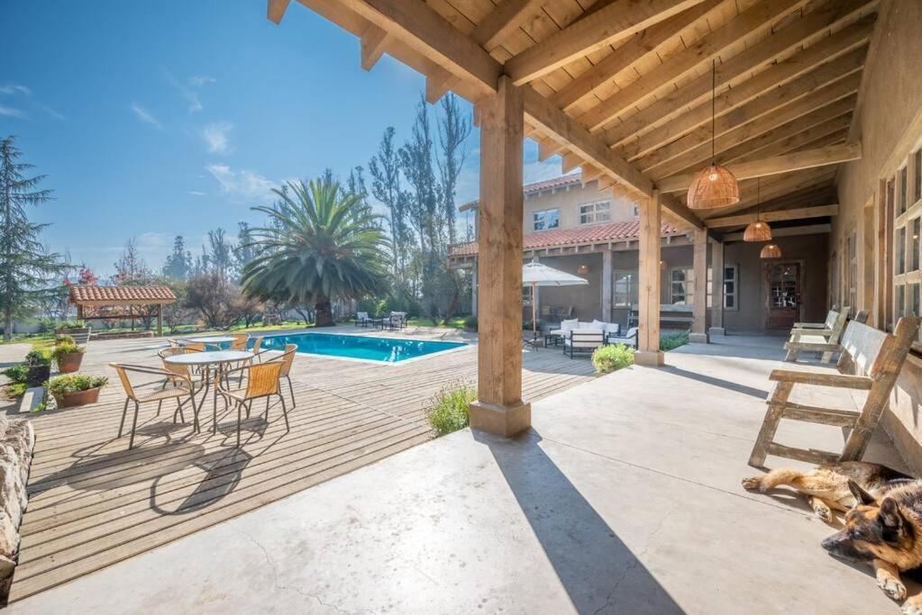 Hotel Casona El Refugio Casablanca Exterior foto